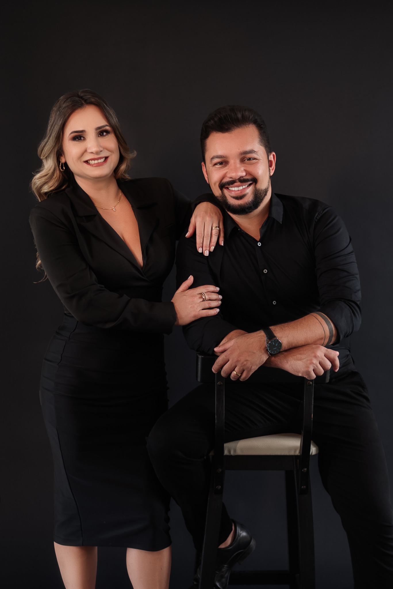 Janaina Servilha e Louis Servilha em ensaio profissional